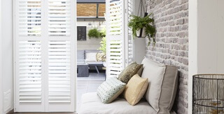Vouwrail shutters